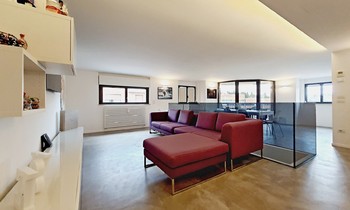 designer apartment with habitable terraces